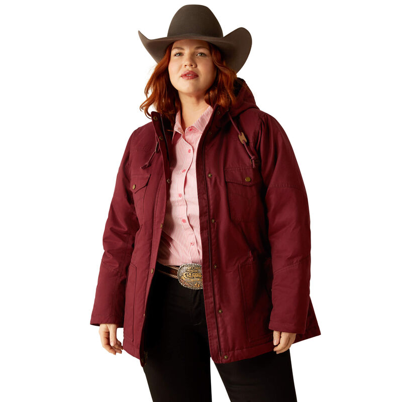 Ariat Womens Grizzly 2.0 Parka - Tawny Port