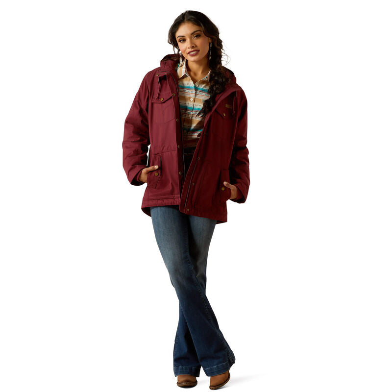 Ariat Womens Grizzly 2.0 Parka - Tawny Port