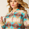 Ariat Womens Lunas HOODIE - Serrano Print