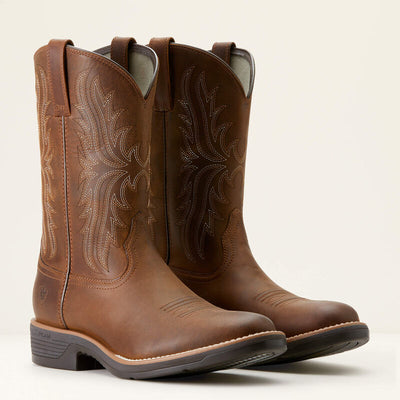 Ariat Mens RIDGEBACK ROUND TOE - Distressed Tan