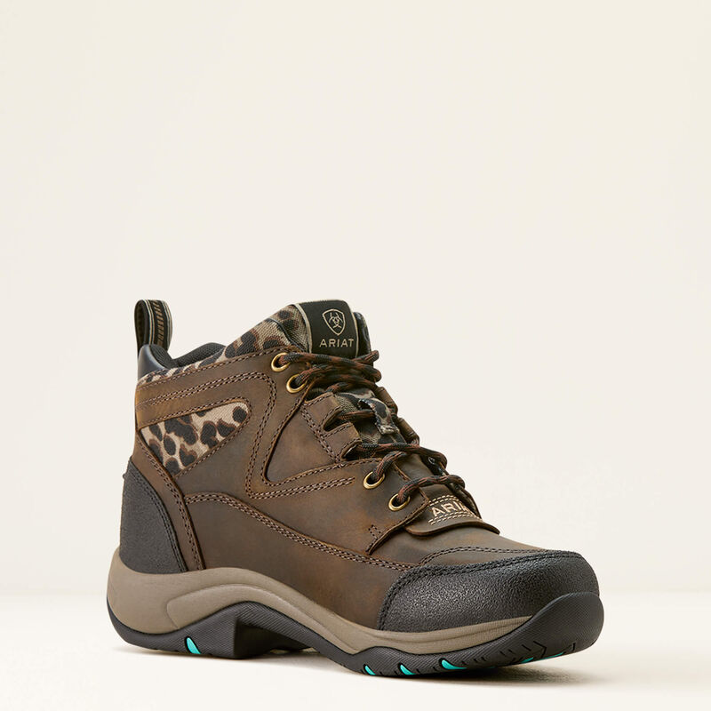 Ariat Womens Terrain H2O - Chocolate Camo Leopard