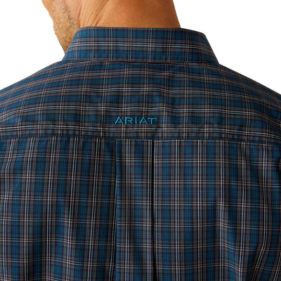 ARIAT MENS PRO SERIES JOAQUIN CLASSIC FIT LONG SLEEVE SHIRT - NAVY