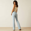 Ariat Womens JUNE PERFECT RISE, FLARE Jeans - Colour: Springfield