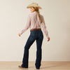 Ariat Womens Trouser JULIANA, PERFECT RISE Jeans - Colour: Pennsylvania