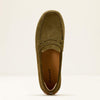 Ariat Womens SELENE Driving Moc - Dark Olive Suede