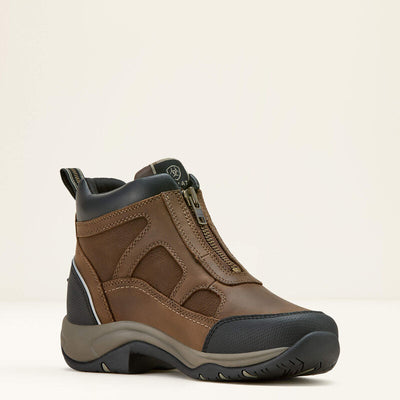 Ariat Womens Terrain Zip H2O - Palm Brown