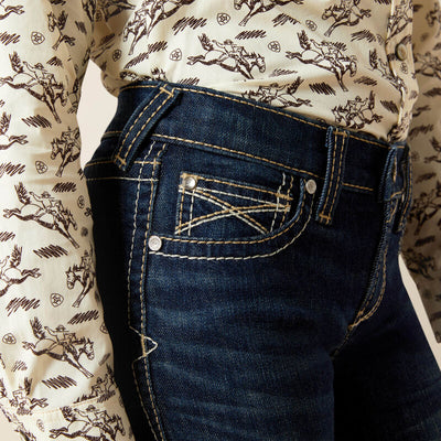 ARIAT Girls Jeans BOOT CUT ALINA - Colour: NAOMI