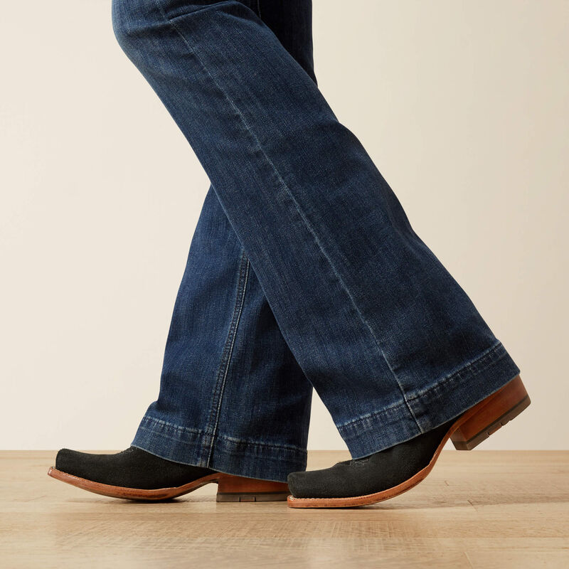 Ariat Womens BESSIE SLIM TROUSER PERFECT RISE Jean - Colour: iRVINE