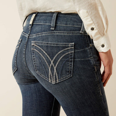 Ariat Womens ESTI PERFECT RISE, Boot Cut Jeans - Colour: Missouri