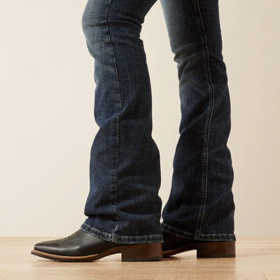 Ariat Womens ESTI PERFECT RISE, Boot Cut Jeans - Colour: Missouri