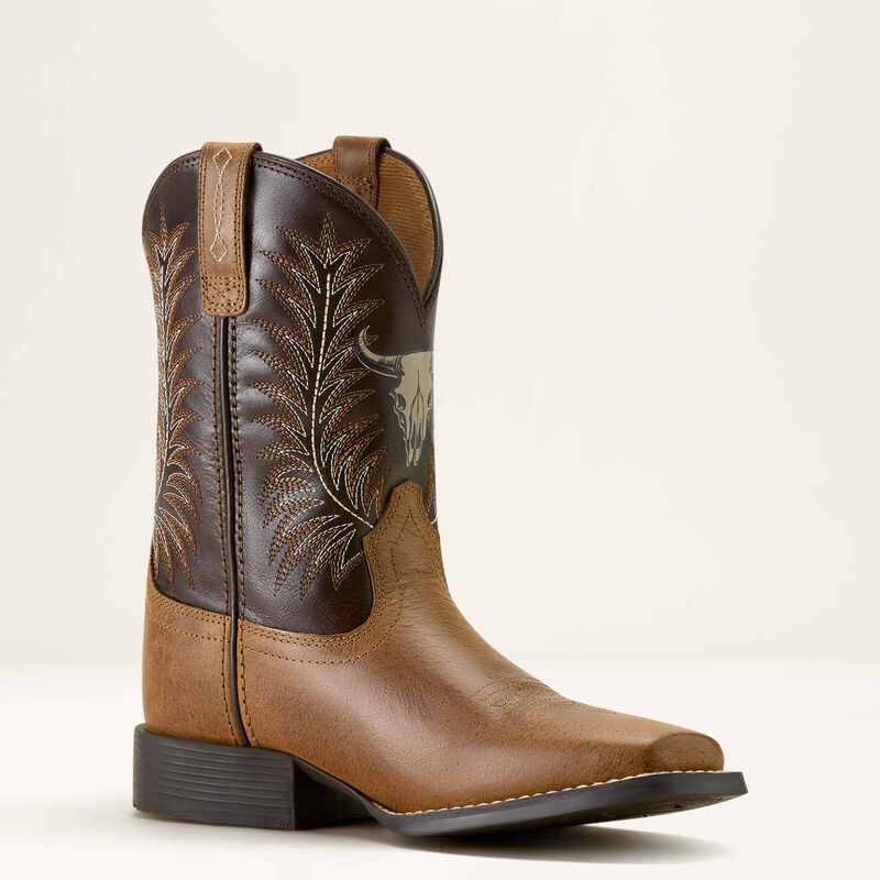 Ariat Youth STAMPEDE - Desert Brown Thunder Brown