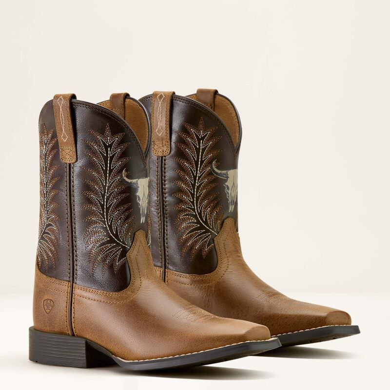 Ariat Youth STAMPEDE - Desert Brown Thunder Brown