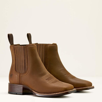 Ariat Womens BOOKER CHELSEA - Distressed Brown