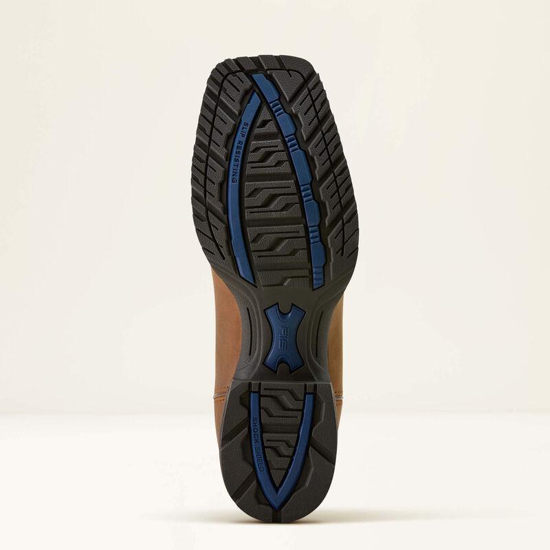 Ariat Mens Hybride Ranchway H2O Boots - Distressed Brown