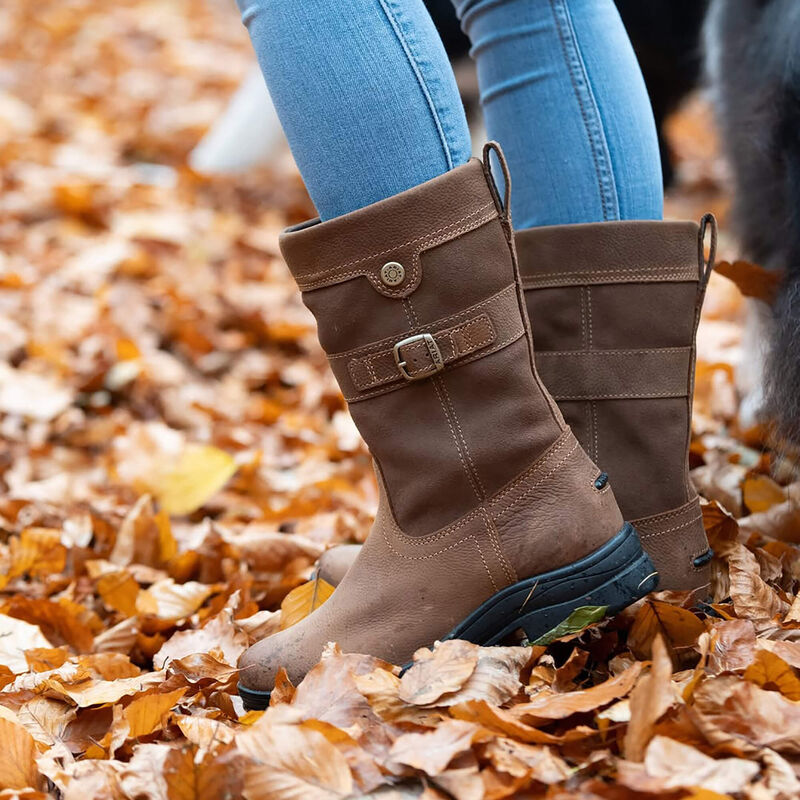 Ariat Womens BAMPTON Waterproof Boots - Baked Brown
