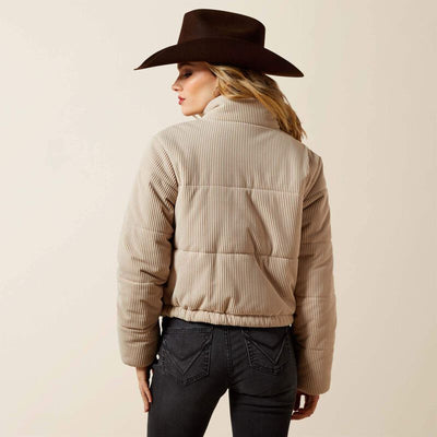 Ariat Womens Swirls Puffer Jacket - Colour: String
