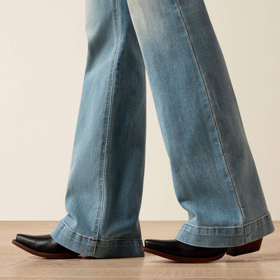 Ariat Womens MARNIE SLIM TROUSER HIGH RISE Jean - Colour: MARYLAND