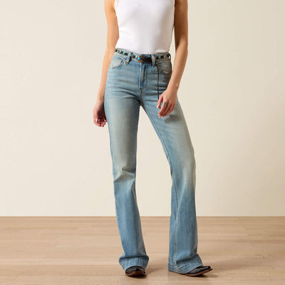 Ariat Womens MARNIE SLIM TROUSER HIGH RISE Jean - Colour: MARYLAND