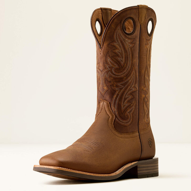 Ariat Mens Highland Toughstock WST Boots - Distressed Brown Tack Room Brown