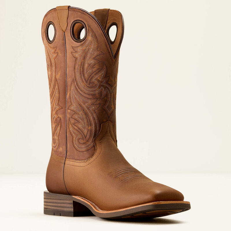 Ariat Mens Highland Toughstock WST Boots - Distressed Brown Tack Room Brown