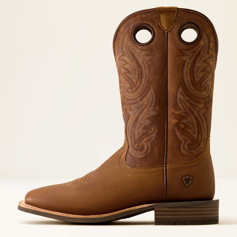 Ariat Mens Highland Toughstock WST Boots - Distressed Brown Tack Room Brown