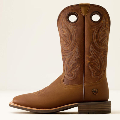 Ariat Mens Highland Toughstock WST Boots - Distressed Brown Tack Room Brown