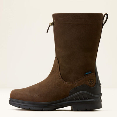 Ariat Womens Barnyard Brooke H2O Boots - Vintage Brown