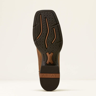 Ariat Womens ROUND UP HOLLY - Wide Square Toe, Colour: Pearl