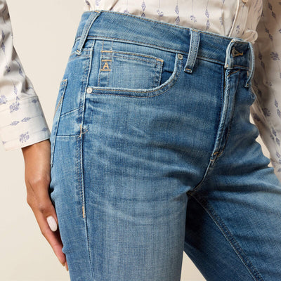 Ariat Womens LYRA High Rise Boot Cut Jeans - Colour: Belfair LEG: R (33inch)