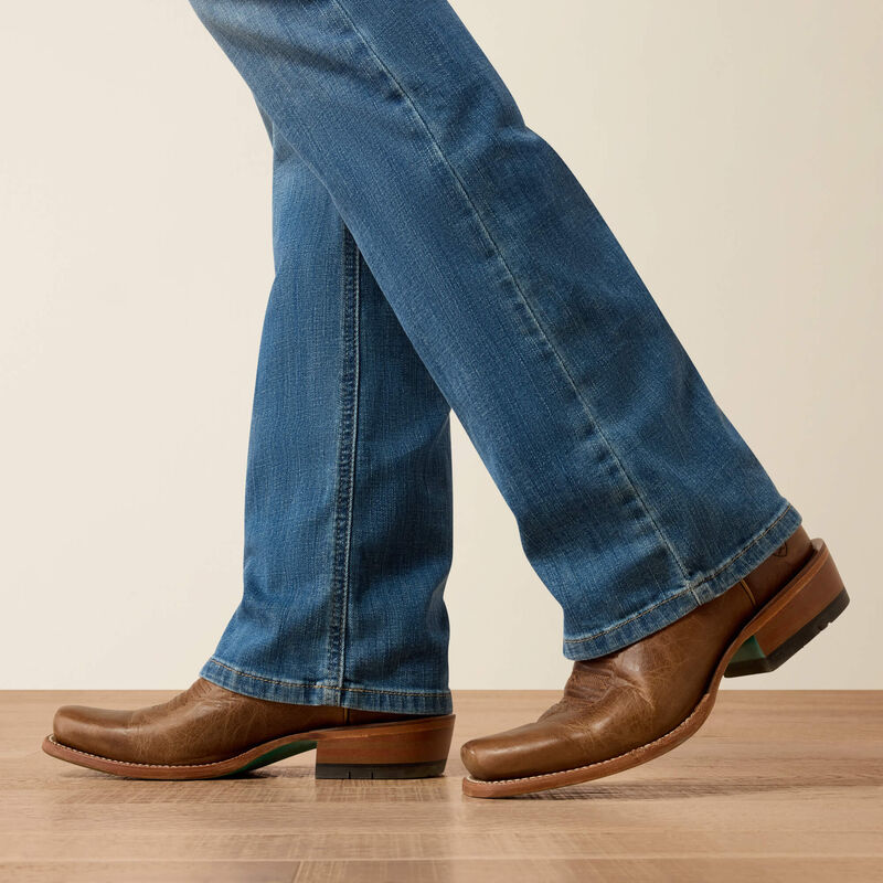 Ariat Womens LYRA High Rise Boot Cut Jeans - Colour: Belfair LEG: R (33inch)