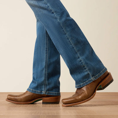 Ariat Womens LYRA High Rise Boot Cut Jeans - Colour: Belfair LEG: R (33inch)