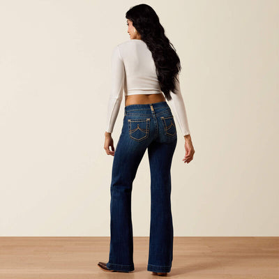 Ariat Womens KAHLANI Perfect Rise Trousers - Colour: Berryessa LEG: R (33inch)