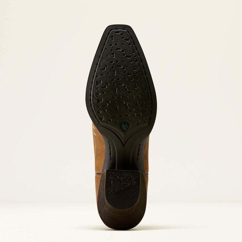 Ariat Womens Round Up COLLINS D TOE - Colour: Brown Bomber