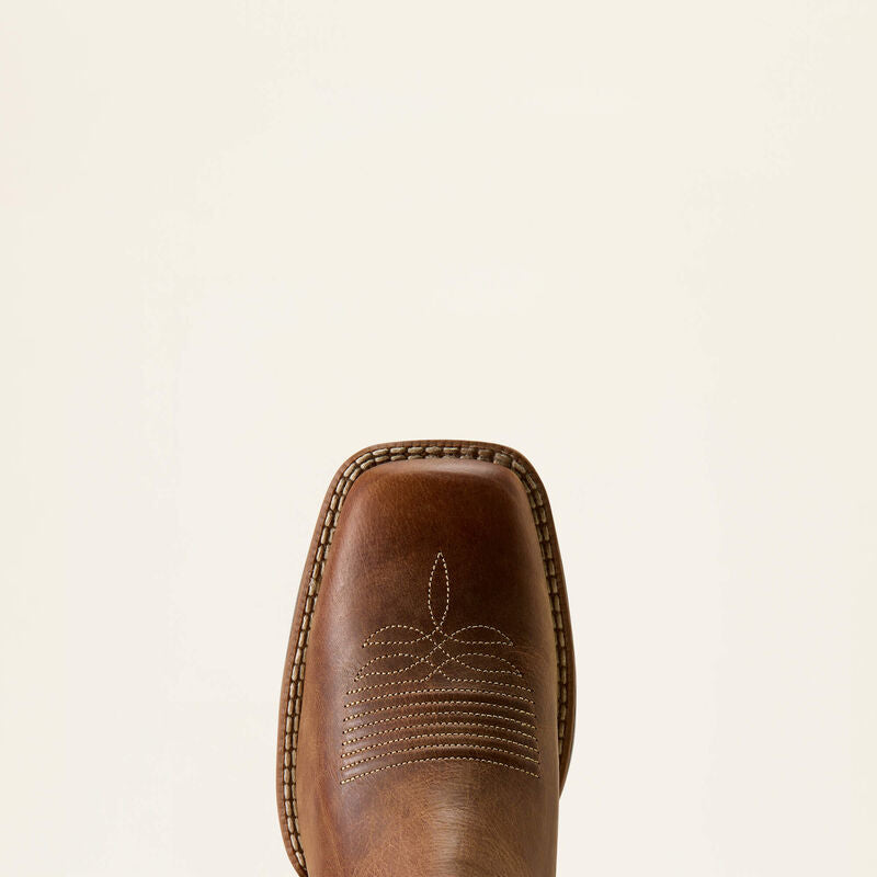 Ariat Womens Canyon Point Wide Square Toe Boots - Desert Sand Heart Throb Red