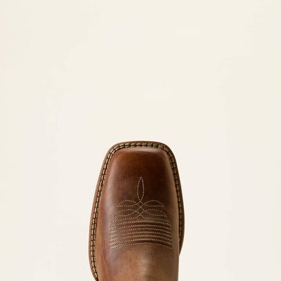 Ariat Womens Canyon Point Wide Square Toe Boots - Desert Sand Heart Throb Red