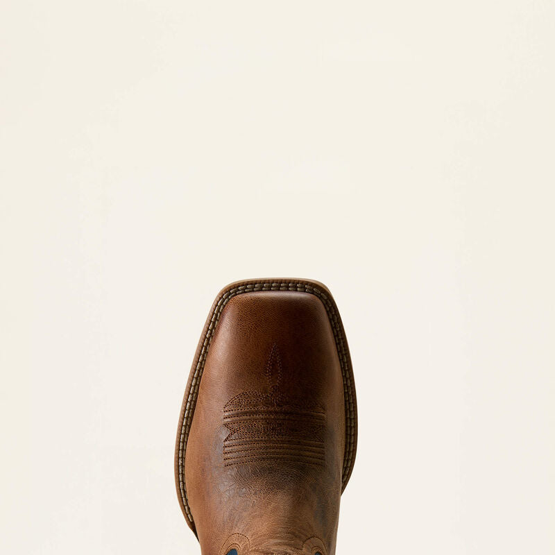 Ariat Mens Redcliff Wide Square Toe - Autumn Tan Midnight Azure