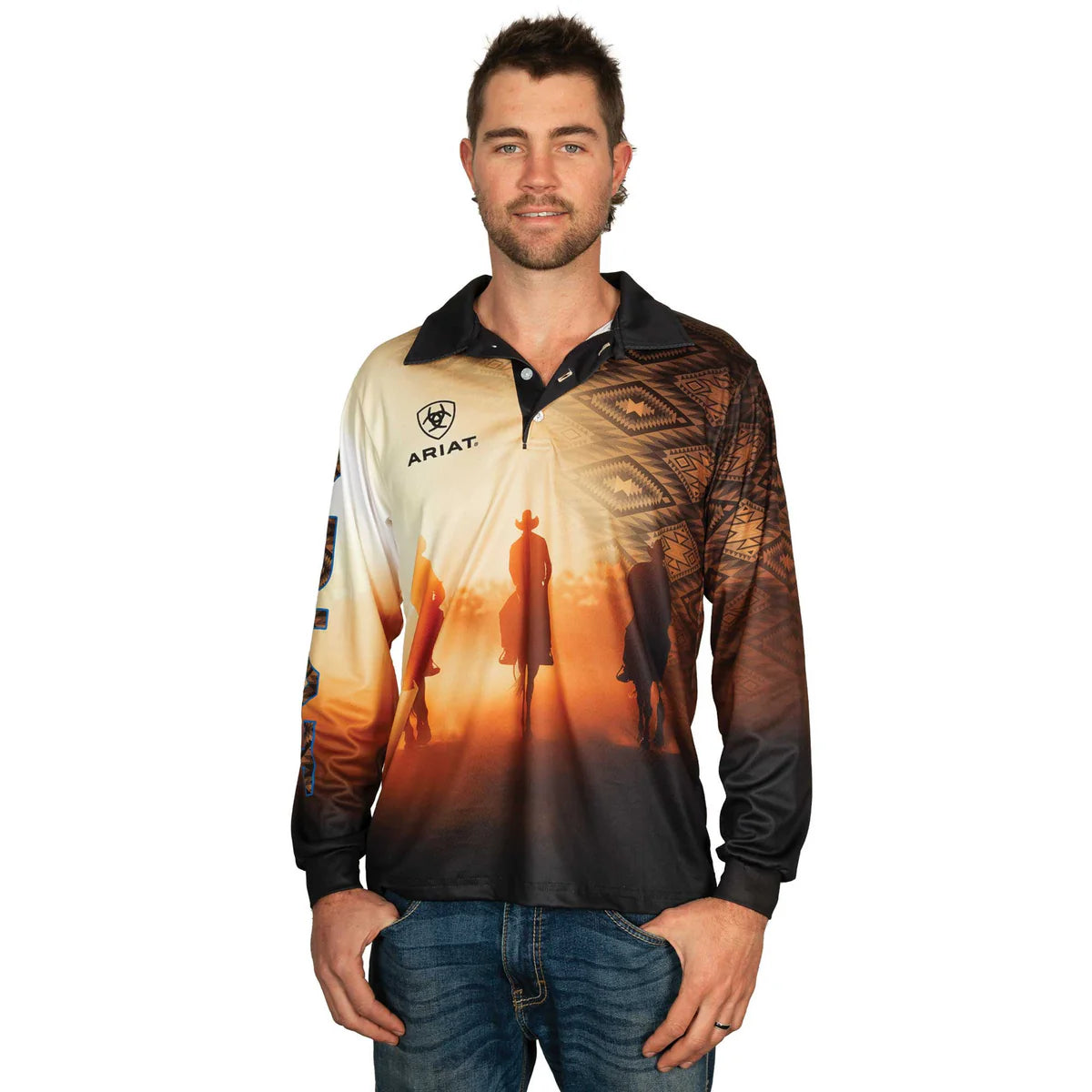 ARIAT UNISEX FISHING SHIRT - RODEO ROPER