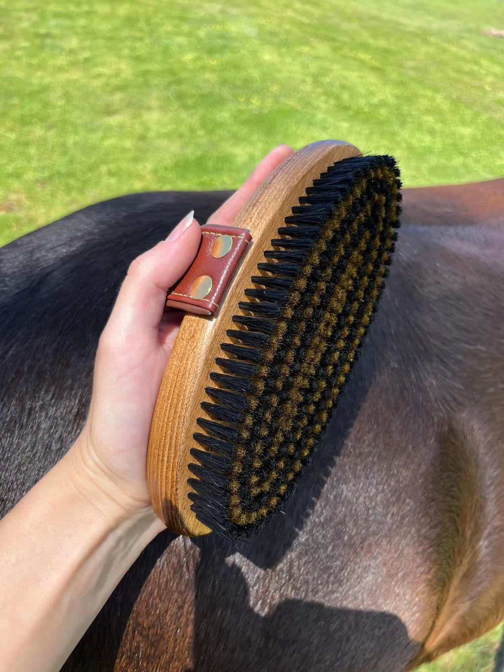 Copper Bristle Body Brush - By Hairy Pony