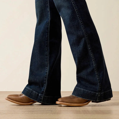 Ariat Womens VIVIENNE SLIM TROUSER HIGH RISE Jean - Colour: PLUMAS