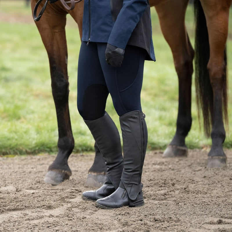 INK - Kerrits Sit Tight Wind Pro Kneepatch tights.