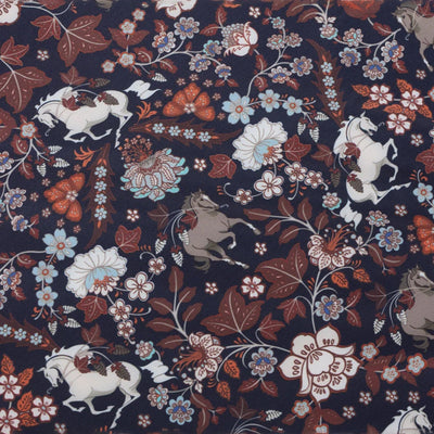 First Level 1/4 Zip Fleece Tech Top - GALAXY BLUE BIT OF COLOUR by Kerrits