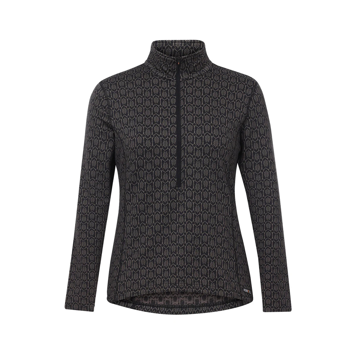 Snaffle Links Fleece Half Zip Top - BLACK by Kerrits