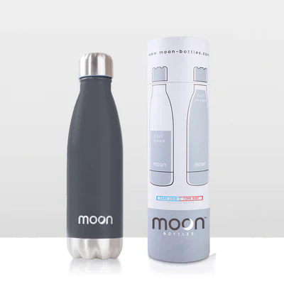 750ml INSULATED STAINLESS STEEL WATER BOTTLE - by Moon Bottles Australia