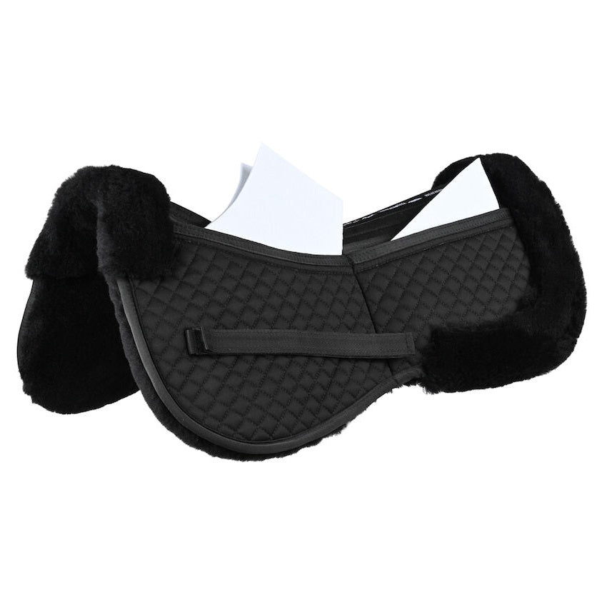 WeatherBeeta 4 Pocket Adjustable Half Pad 17 inch - BLACK