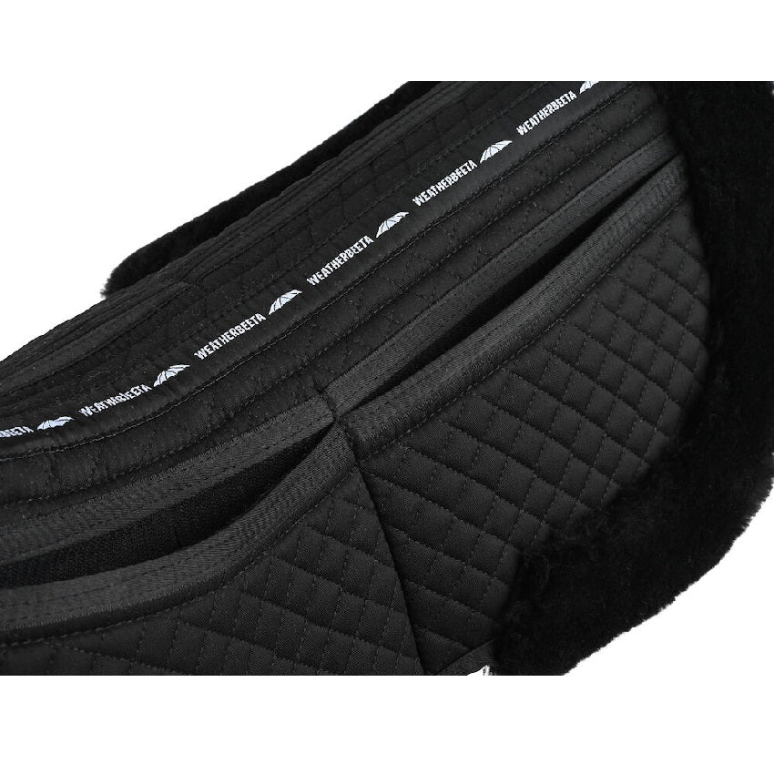 WeatherBeeta 4 Pocket Adjustable Half Pad 17 inch - BLACK