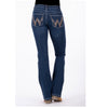 Wrangler Womens AMELIA Q-BABY BOOTY UP Jeans