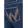 Wrangler Womens AMELIA Q-BABY BOOTY UP Jeans