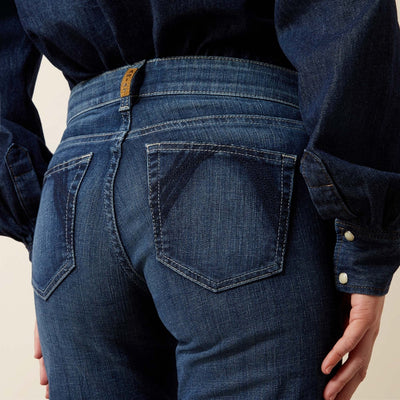 Ariat Womens CATALAYA TROUSER PERFECT RISE Jean - Colour: PLUMAS