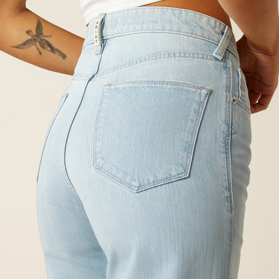Ariat Womens ZUMA, ULTRA HIGH RISE, WIDE LEG, Tomboy Jeans