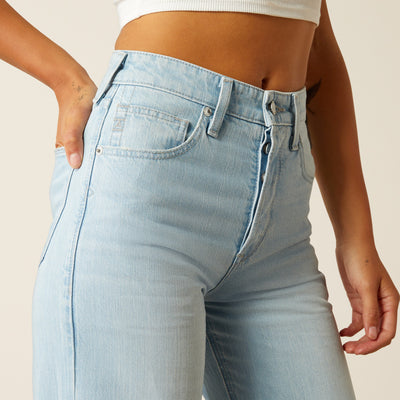 Ariat Womens ZUMA, ULTRA HIGH RISE, WIDE LEG, Tomboy Jeans